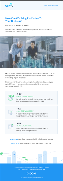 How Can We Bring Real Value To Your Business email