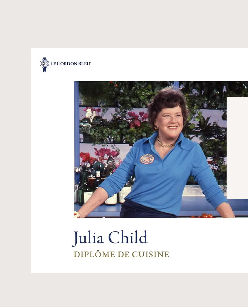 Alumni Success, featuring Julia Child