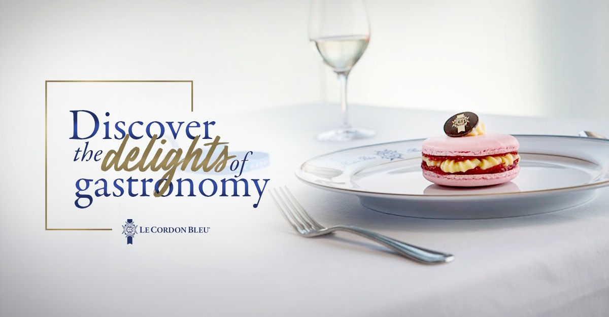 Discover the delights of gastronomy, Le Cordon Bleu ad copy
